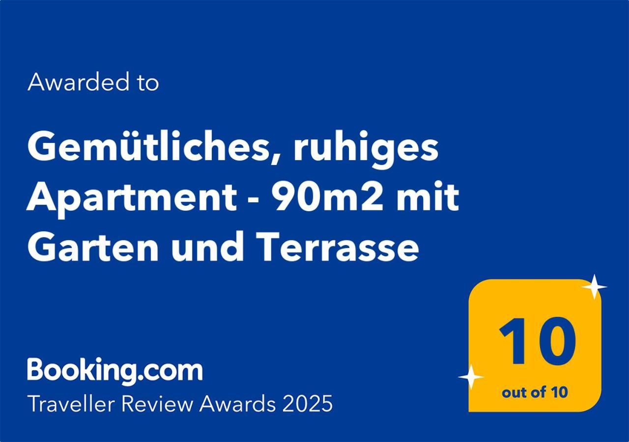 Gemuetliches, Ruhiges Apartment - 90M2 Mit Garten Und Terrasse Wien Eksteriør billede